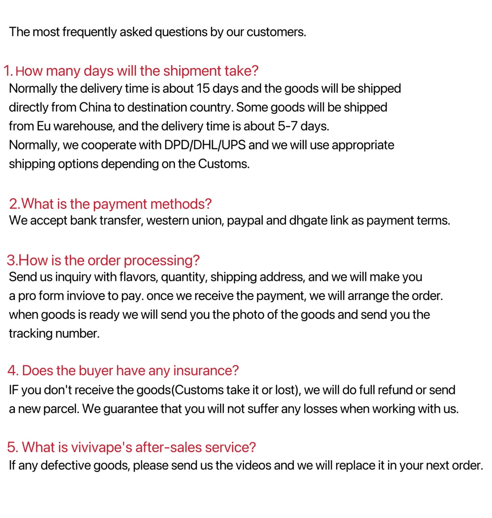 FAQ